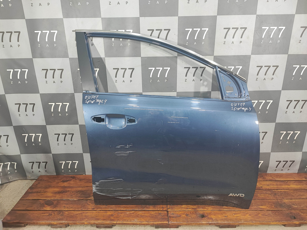 Дверь передняя правая Kia Sportage 4 (QL) 16-22 Б/У Оригинал 76004F1000