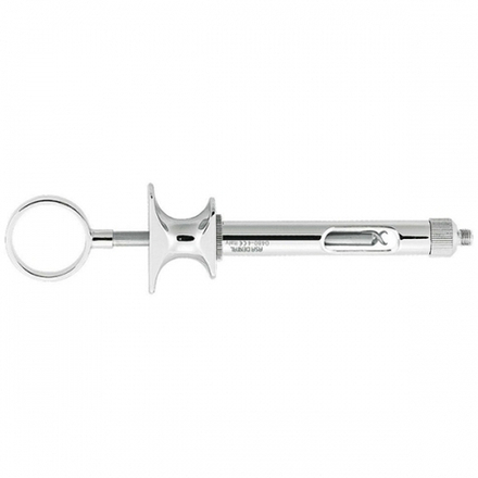 Шприц карпульный, с 1 кольцом, ручная аспирация