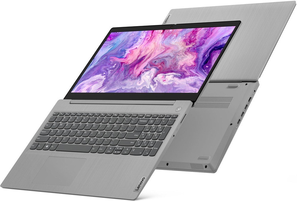 Ноутбук Lenovo IdeaPad 3 15IIL05 15.6;(1920x1080)IPS/ i3-1005G1(1.2ГГц)/ 8Гб/ 512Gb SSD/ UHD Graphics/ нет DVD/ Без ОС/ Серый 81WE007FRK