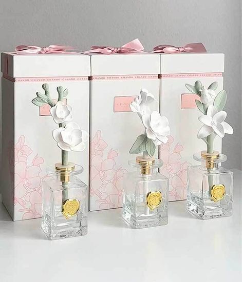 Fantasy Hibiscus, ароматический диффузор с необычными палочками, Chando