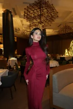 Платье MADONNA, Бордовый