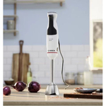 Погружной блендер Bosch MSM4W421, 800 Вт, 2 насадки, мерный стакан, белый