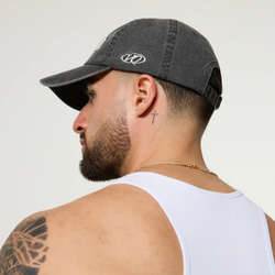 Бейсболка VANQUISH Washed Black Cap