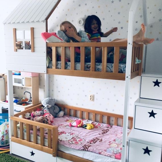 Детская кроватка Полли (Polly) из массива бука