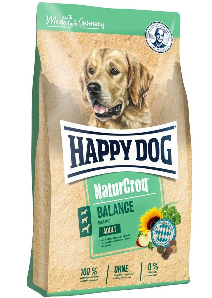 Сухой корм Happy Dog NaturCroq Balance для взрослых собак 15 кг