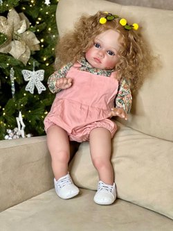 Кукла Реборн мягконабивная 60см в пакете (FA-533)