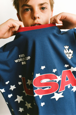 ZARA ФУТБОЛКА СБОРНОЙ США FIFA WORLD CUP ™ 2026, СИНИЙ