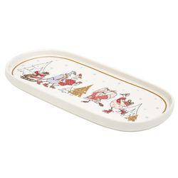 БЛЮДО ОВАЛЬНОЕ LEFARD "FAMILY CHRISTMAS" 25,5 СМ (КОР=24ШТ.)