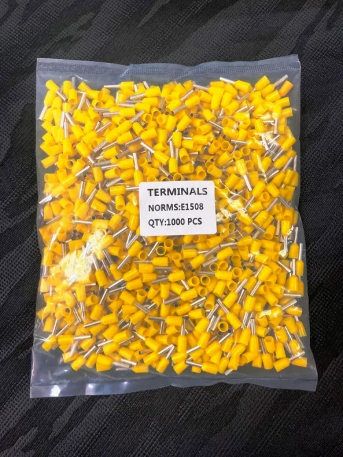 1000 шт НШВИ 1,5 кв.м.. наконечники штыревые втулочные изолированные 8 мм (желтые)