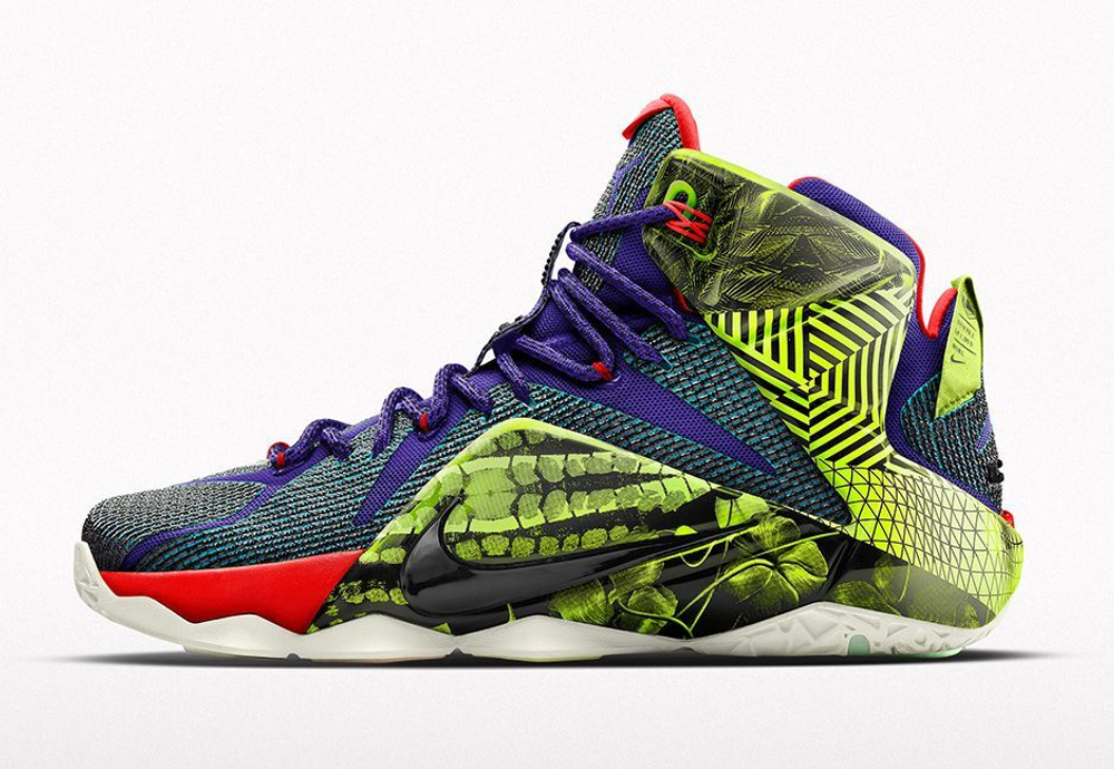 Купить и заказать в Москве Nike LeBron 12 iD Unlocked