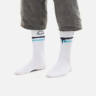 Носки ANTEATER STRIPES NB, белый