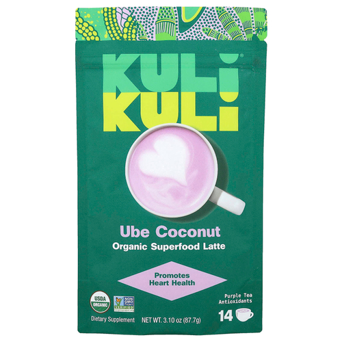Kuli Kuli, Organic Superfood Latte, убе с кокосом, 87,7 г (3,10 унции)