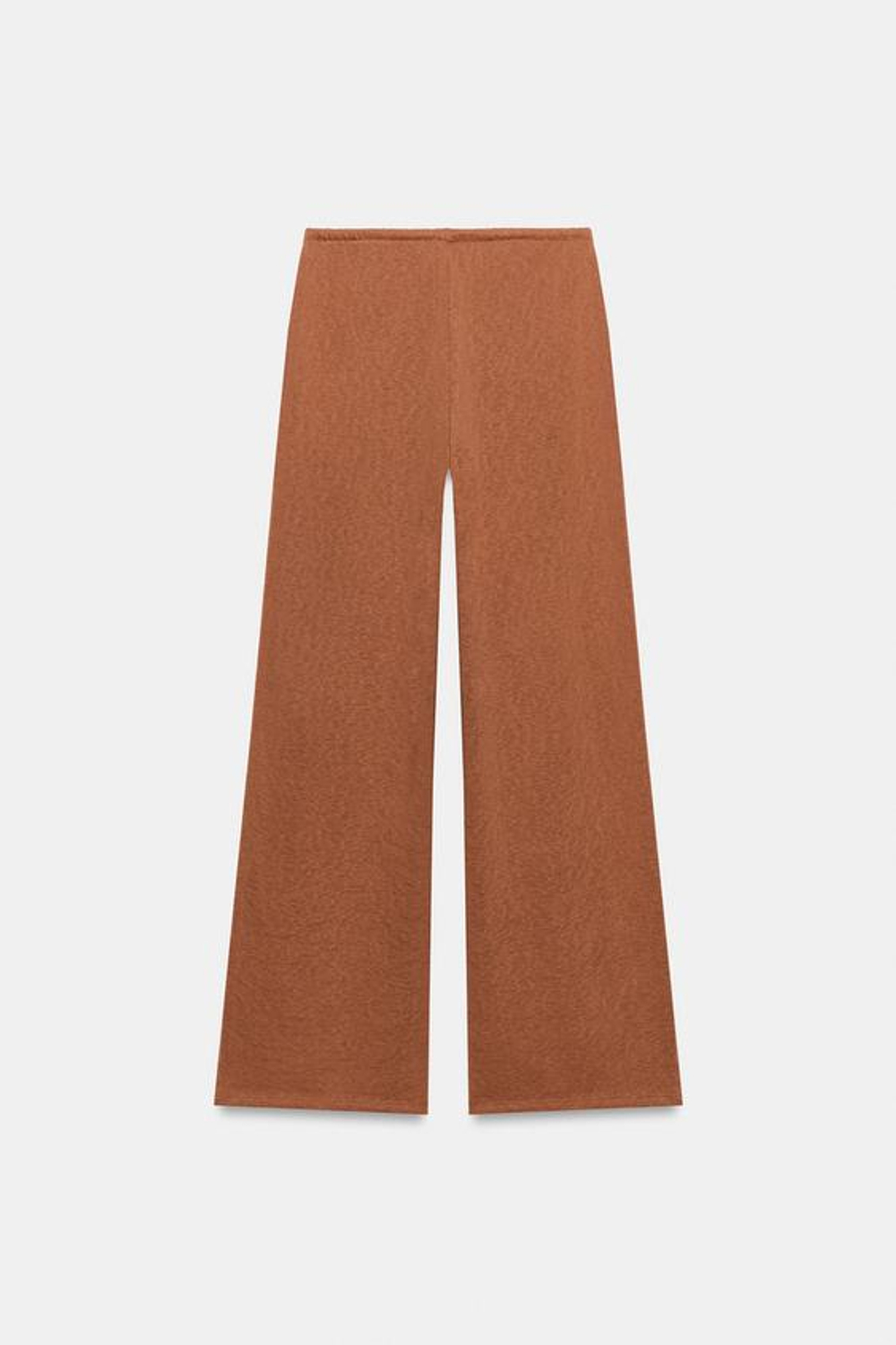 ZARA БРЮКИ В СТИЛЕ РУСТИК, ТЕМНЫЙ ЧЕРЕПИЧНЫЙ