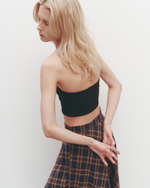 A-line Skirt Dark-Blue