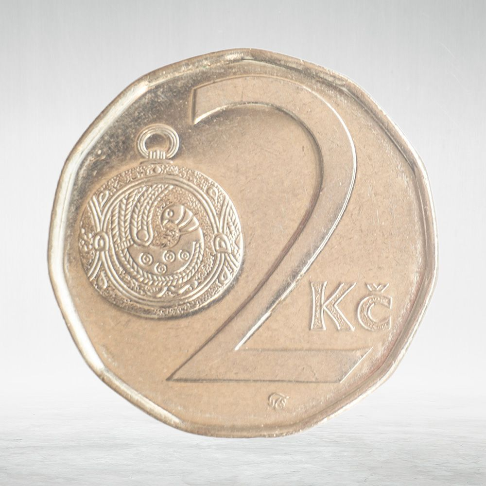 Czech Republic, 2 Koruny, 2016, XF