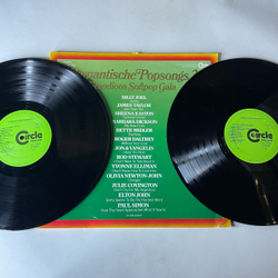 Винтажная виниловая пластинка LP Сборник Romantische Popsongs 3 (Нидерланды 1982) (Elton John, Billy Joel, Paul Simon и другие)