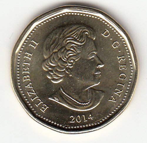 1 доллар "Олимпийская утка. Сочи - 2014 год" 2014 год UNC