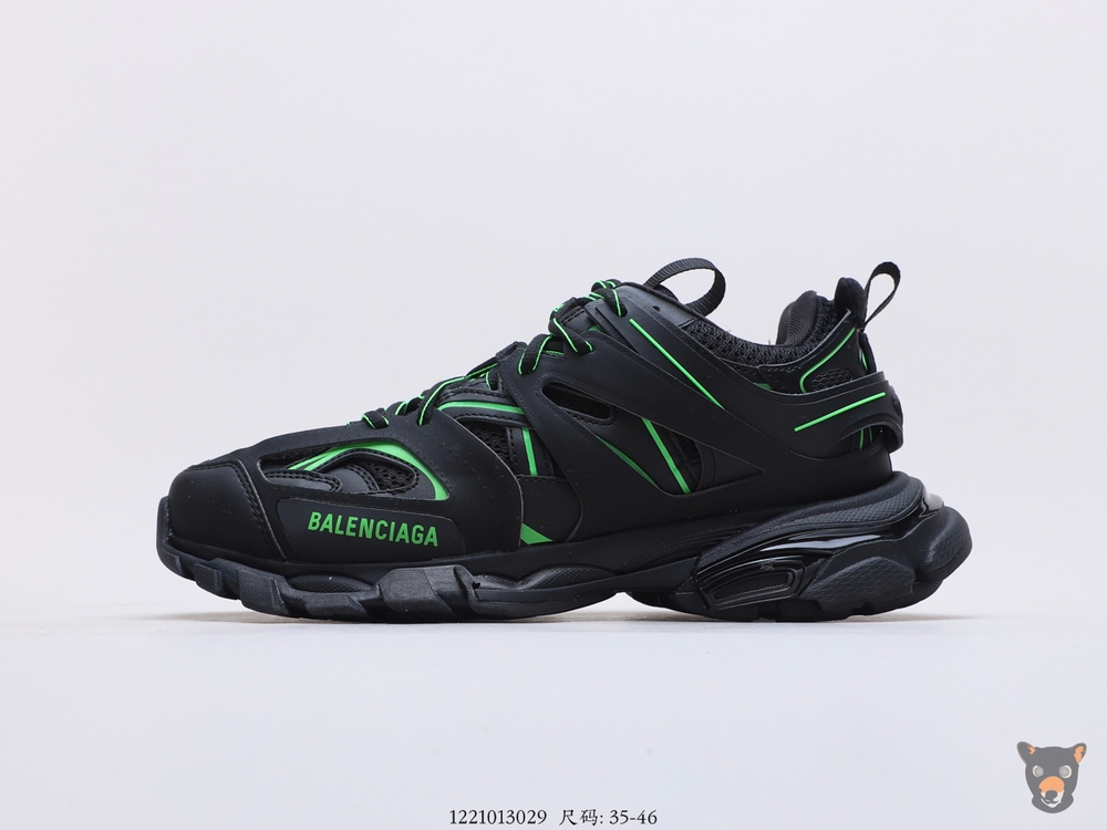 Кроссовки Track Trainers Black/Green