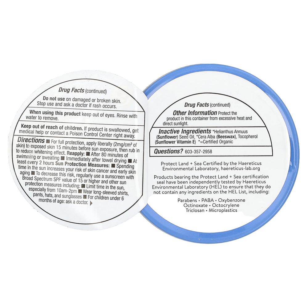 Badger, Sport, минеральное солнцезащитное средство с чистым цинком, SPF 40, без запаха, 68 г (2,4 унции)