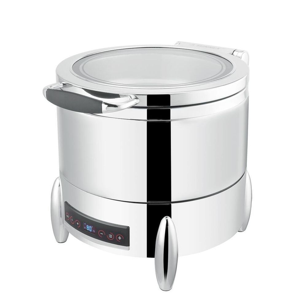 Мармит суповой 10 л электрический 220V 900W с откидной крышкой и окном с дисплеем " " SUNNEX