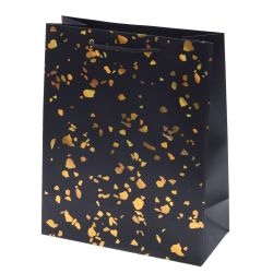 GAEM Пакет подарочный (бумага 210г/м2, блок 12шт), L26 W12 H32 см, 4в.