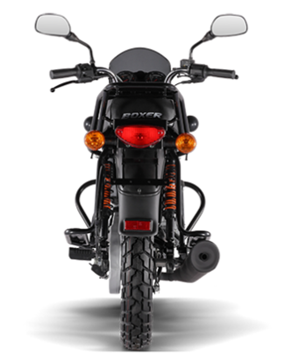 Мотоцикл Bajaj Boxer BM150X Disc, 5 передач, черный