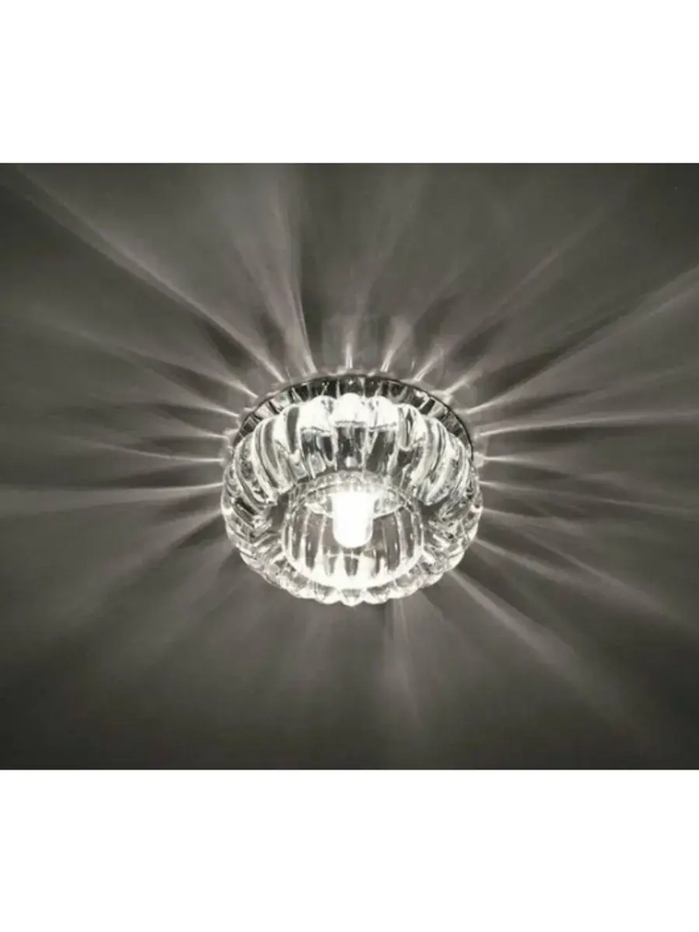 Светильник встр. IMEX IL.0009.8002 G9 со стеклом хром