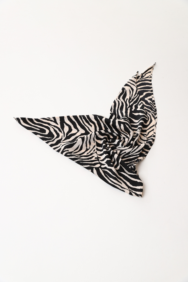 Пляжный комплект из басок косынок Light Beige