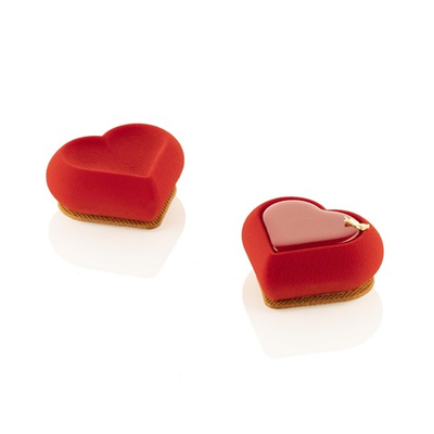 Форма силиконовая с вырубкой Heartix 85 (Сердечный ритм), Silikomart, Италия