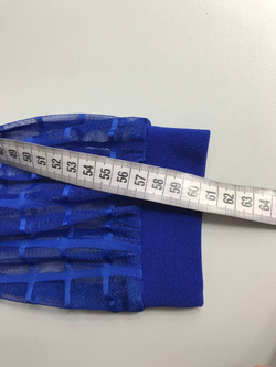 Платье с красивым акцентом, визуально 46 размер