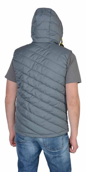 Жилет утепленный "Сириус-Гамма" (с.серый/желтый)