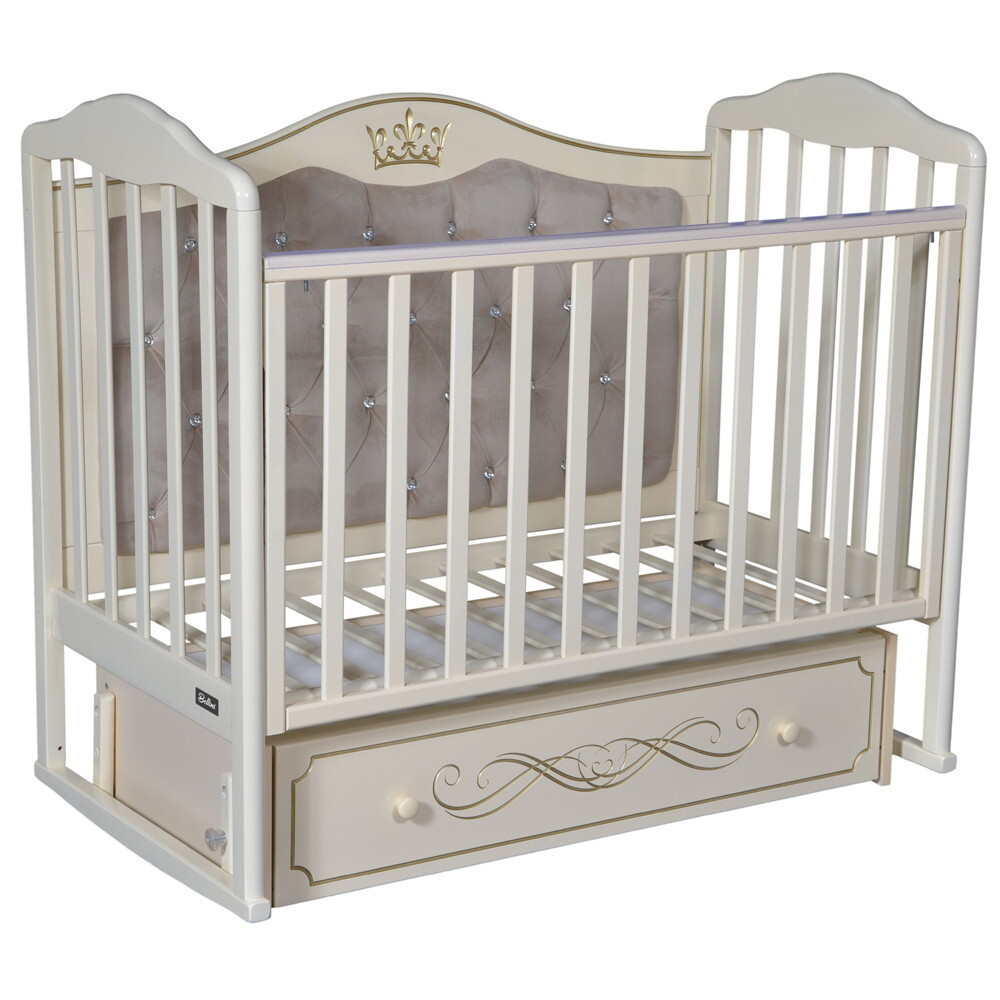 Детская кроватка Bellini Letizia Elegance Premium слоновая кость