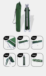 раскладушка туристическая алюминиевый корпус