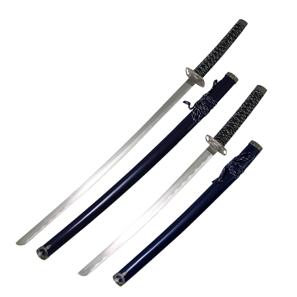 Armas Del Mundo Набор самурайских мечей, 2 шт. Ножны синие