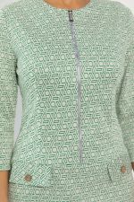 Платье Леди Мери НЬЮ (бежево-салатовое) П13667-19М LT Collection