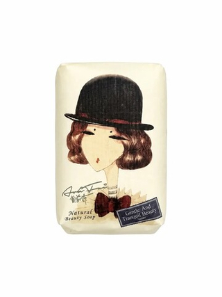Мыло туалетное с ароматом аконита AOLI FEI Gentle and Tranquil Beauty Soap 200 гр