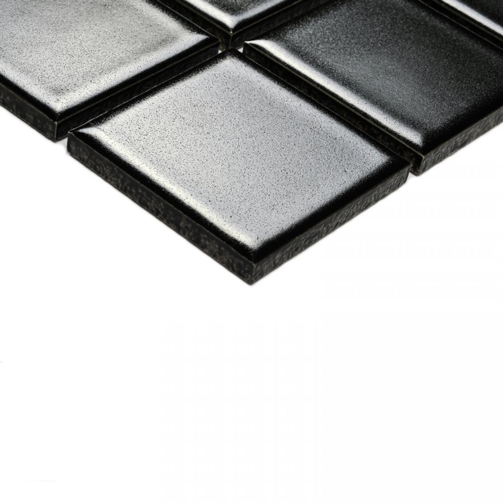 Мозаика из керамогранита Manila Black/Манила черный (48х48) 306х306х6 мм