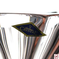 Конфетница Aurum Crystal Plantica 22 см розов.