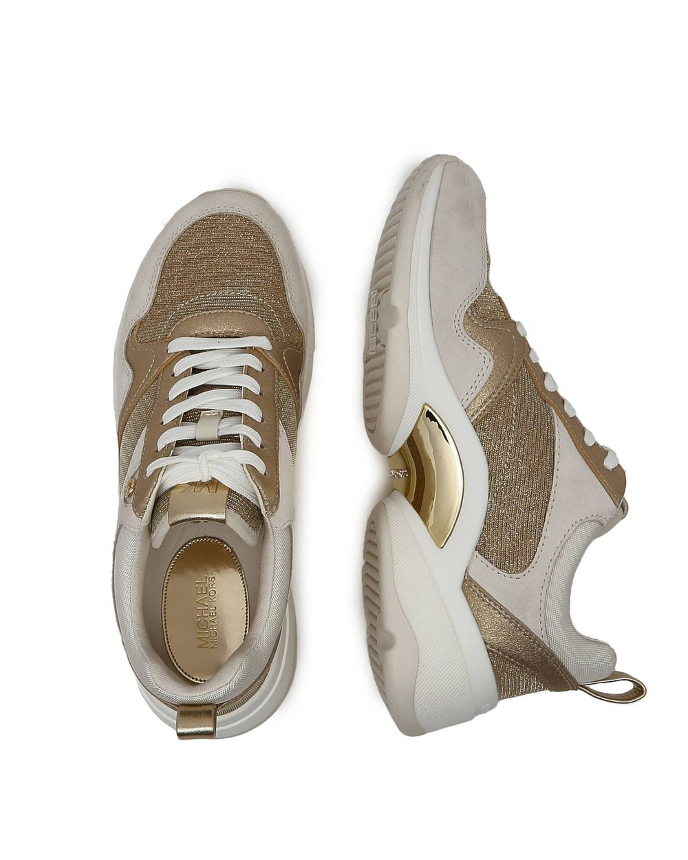 кроссовки orion trainer Michael Kors - кремовый(43F2ORFS7D)