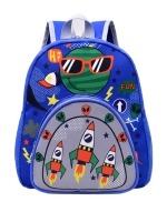 Рюкзак для мальчика школьный портфель с черепашкой.