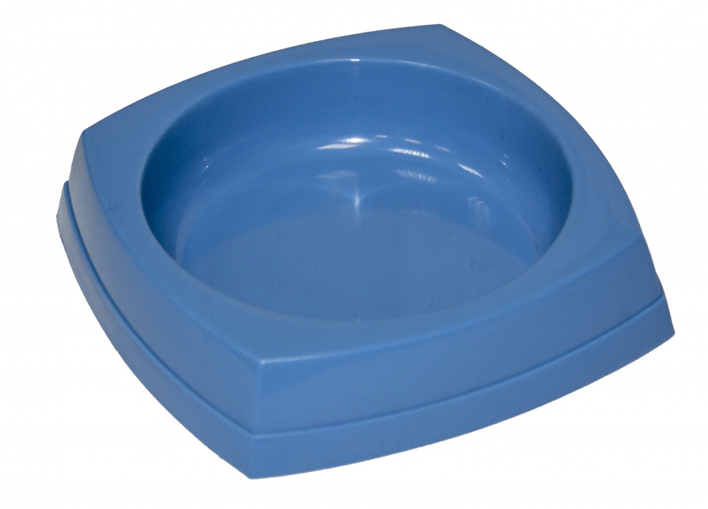 ZOONIK Миска пластиковая квадратная