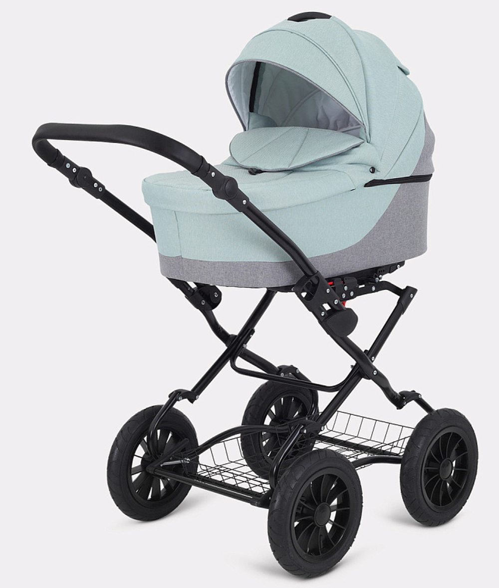 Детская коляска Rant Siena Classic New 2 в 1 10 серый-ментоловый