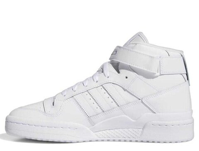 Баскетбольные кроссовки Adidas Forum Mid White shoes