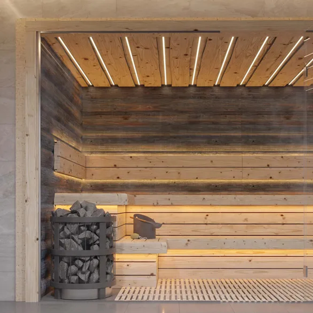 Светодиодная лента герметичная COB-PS-X480-12mm 24V White6000 (15 W/m, IP67, CSP, 5m) (Arlight, -) 041782