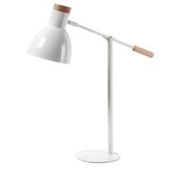 Настольная лампа Scarlett белая