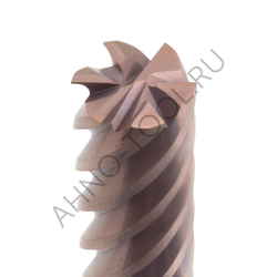 Фреза твердосплавная  20мм (L=150, l=75, хв=20) Z6 45° по стали, нерж., чугуну BRGM-6EL-D20.0 HRC55
