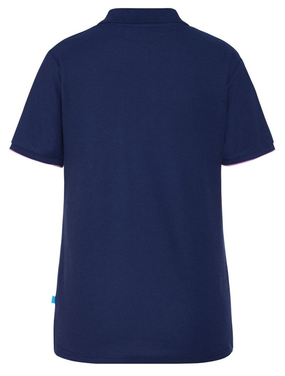 Женское поло Australian Open Polo Pocket AO Logo - небесный