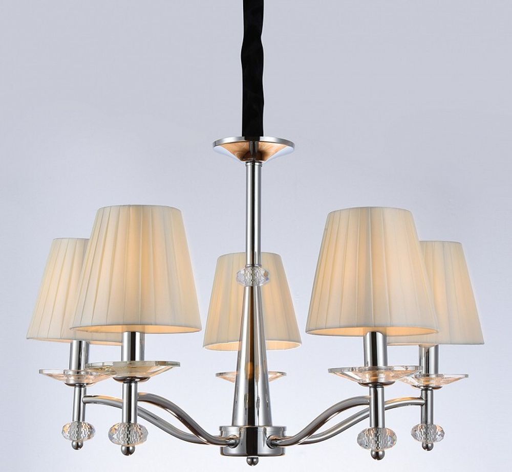 Подвесная люстра ILLUMICO  IL1151-5PPA-29 CR Romei