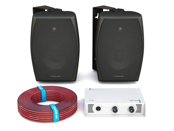 CVGAUDIO STUDYSET-W2BL комплект звукового оборудования, мощность 5/10/20/40W в 100V