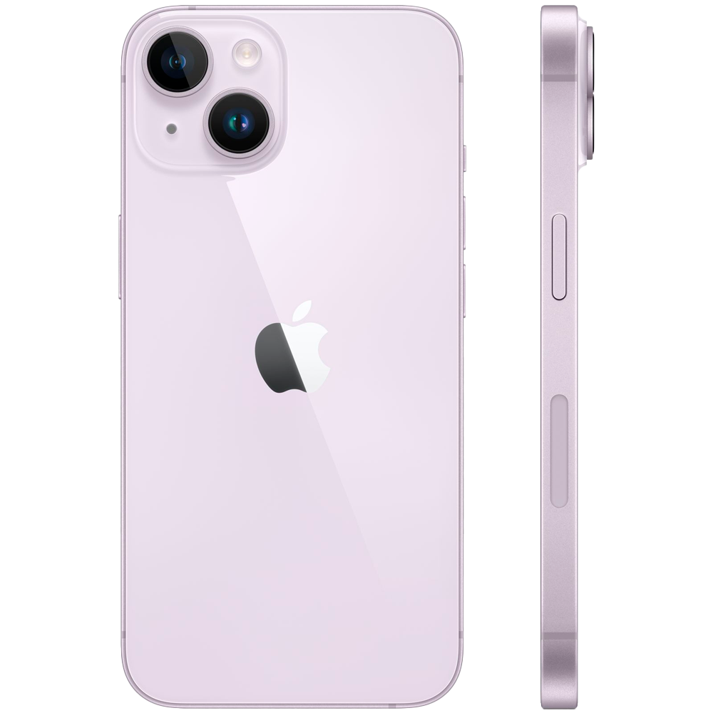 Смартфон Apple iPhone 14 128GB, Purple (Фиолетовый)